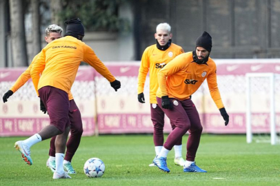 Galatasaray, Manchester United maçı hazırlıklarını sürdürdü