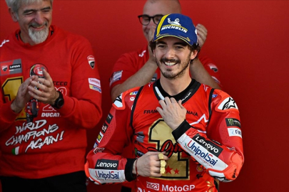 MotoGP'de şampiyon Bagnaia oldu