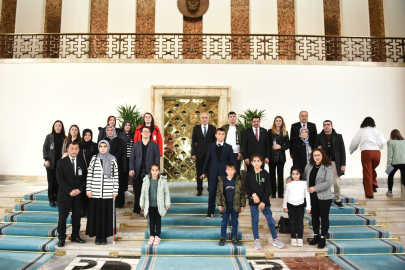 Yenişehirli engelli öğrenciler, TBMM’de ağırlandı