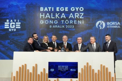 Borsa İstanbul'da gong Batı Ege GYO için çaldı