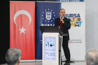 Bursa'da kısa film yarışmasının ödülleri sahiplerini buldu