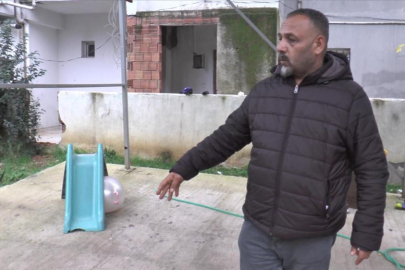 Çocuklarıyla bahçede otururken dehşeti yaşadı