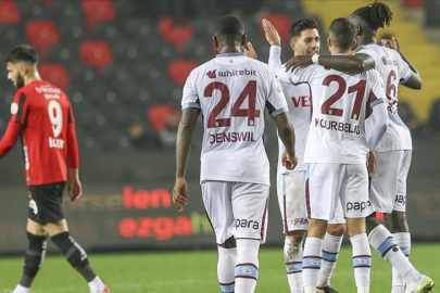 Trabzonspor deplasmanda Gaziantep FK'yi 3-1 yendi