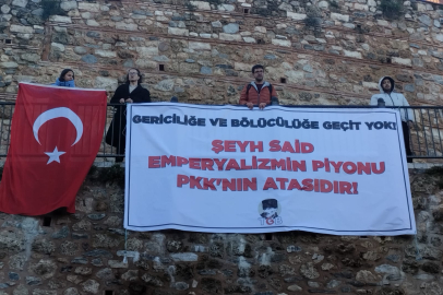 Bursa’da Şeyh Said’i koruyanlara Türk Bayraklı yanıt