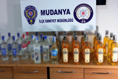 Mudanya'da sahte ve kaçak alkole geçit yok