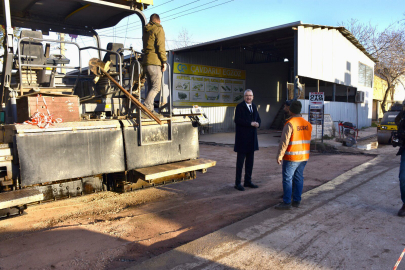 Başkan Özkan, sanayi esnafını ziyaret etti