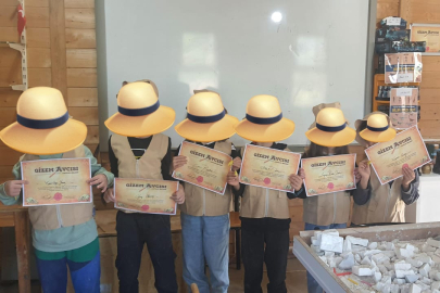 Okulda mumya çıktı