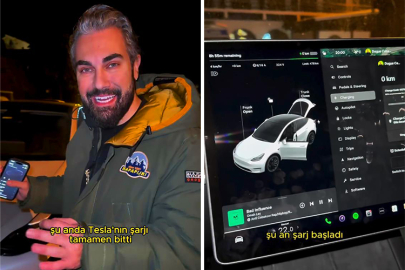 Tesla Uludağ'da eksi 5 derecede dondu