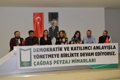 Bursa Peyzaj Mimarları basın açıklaması gerçekleştirdi