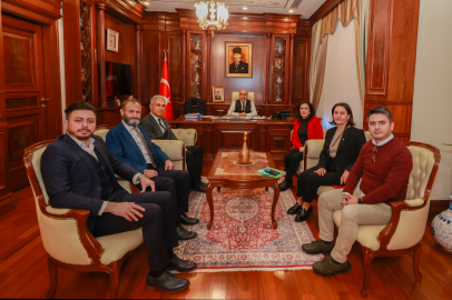 Vali Demirtaş, Başkan Çakmak ve ekibini ağırladı