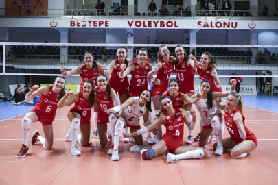 U20 Kadın Voleybol Milli Takımı galibiyetle başladı