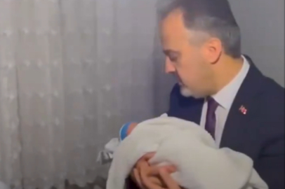 Başkan Aktaş'tan bebek ziyareti