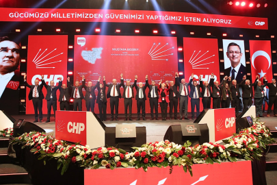 CHP'de görkemli aday tanıtım toplantısı