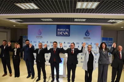 DEVA Partisi’nin Bursa adayları belli oldu…