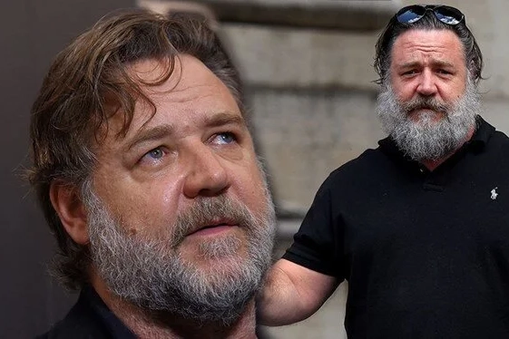 Russell Crowe 5 yıl sonra ilk kez sakallarını kesti
