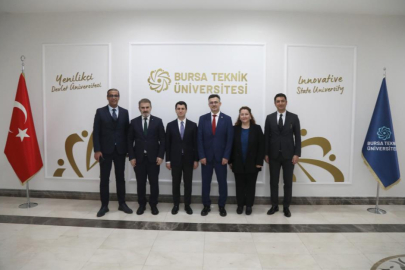 Sanayi ve Teknoloji Bakanlığı yöneticileri Bursateknopark’ta
