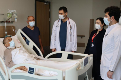 Diyaliz hastası Bursa'da şifa buldu