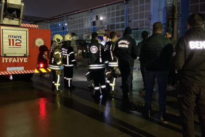 Kaldığı iş yerinde yanarak can verdi