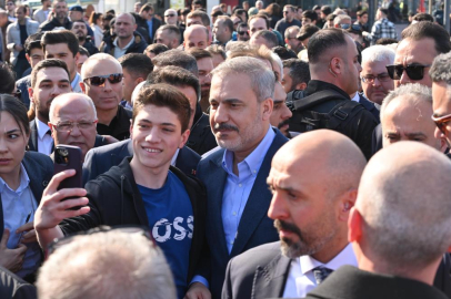 Bursa'da Bakan Fidan'a büyük ilgi