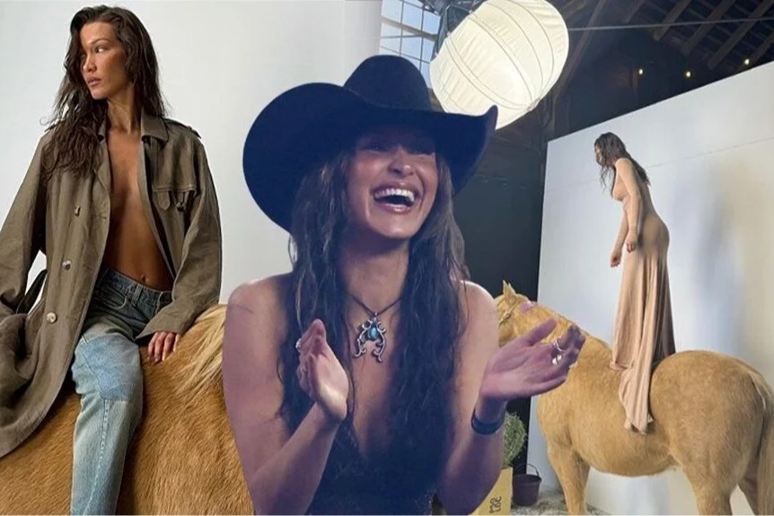 Bella Hadid, pozlarıyla büyük tepki çekti