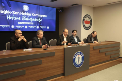 Sağlık-Sen yönetimi hekimler ile buluştu