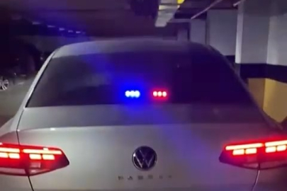 Bursa'da usulsüz çakar lamba takan sürücülere ceza yağdı