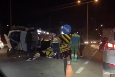 Bursa'da feci kaza: 9 yaralı