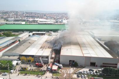 Bursa'da yangın paniği!