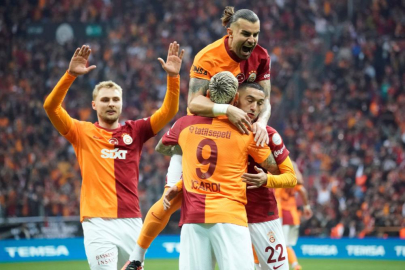 Galatasaray'dan 4 gollü rekor galibiyet