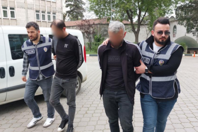 İnşaattan elektrikli vinç çalan 2 kişi yakalandı