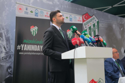 Bursaspor'un yeni başkanı Enes Çelik!