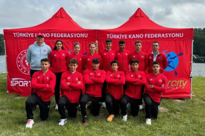 Büyükşehirli kanocular Slovakya’dan 4 madalyayla döndü