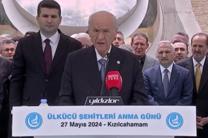 MHP lideri Bahçeli, Ülkücü Şehitler Anıtı'nı ziyaret etti