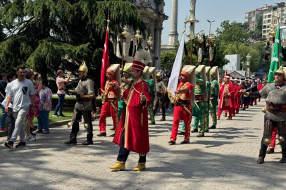 Dolmabahçe Sarayı'nda mehteran coşkusu