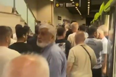 Bursa'da metro seferleri durdu, raylar şelaleye döndü