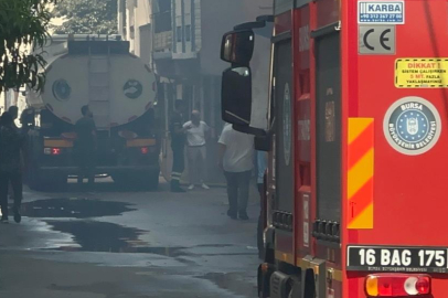 Yaşlı kadın yangından son anda kurtarıldı