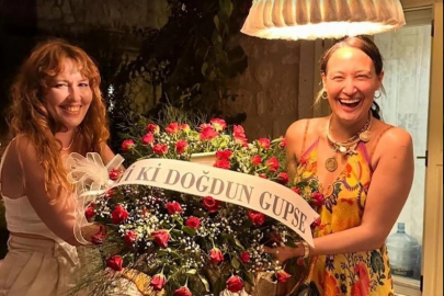 Gupse Özay 40 oldu:  Hoş bir doğum günüydü