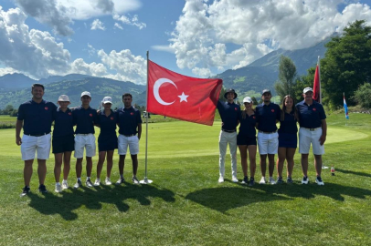 Milli golfçüler Avrupa’da şampiyon oldu