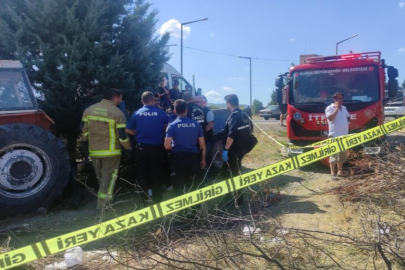 Bursa'da traktörün altında kalarak hayatını kaybetti