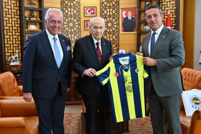 Ali Koç MHP lideri Bahçeli ile görüştü