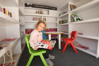 Osmangazi'nin Gezici Kütüphane'si çok sevildi