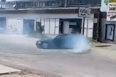 Bursa'da sokak ortasında drifte ceza yağdı