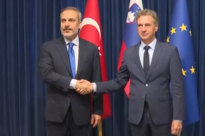 Bakan Fidan, Slovenya Başbakanı Golob ile görüştü