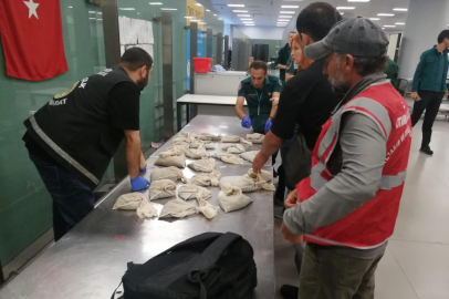 Havalimanında 20 bin adet canlı tıbbi sülük ele geçirildi