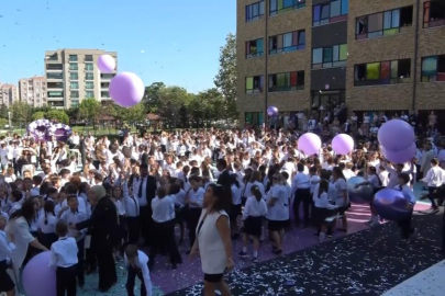 Şahinkaya Koleji’nde ilk ders zili coşkusu