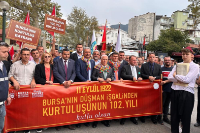 Bursa'da kurtuluşun 102. yılında tarihe yolculuk