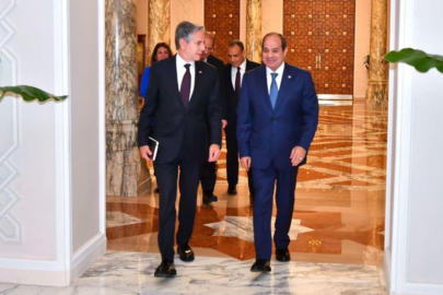 Cumhurbaşkanı Sisi, Bakan Blinken'ı kabul etti