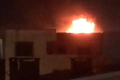 Bursa'da yangın paniği!