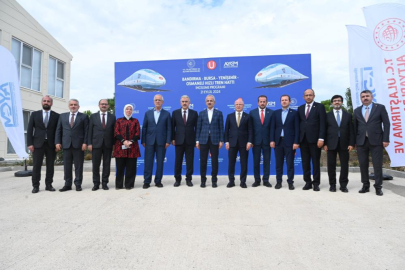Bakan Uraloğlu: "Ankara-Bursa Hızlı Tren hattı 2025 yılında tamamlanacak"
