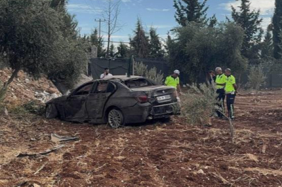 Hurdaya dönen araçtan burnu bile kanamadan çıktı